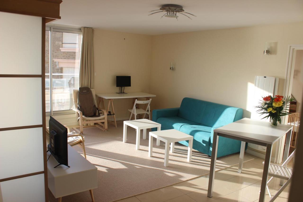 Residence Le Crystal Dinard Plage Esterno foto