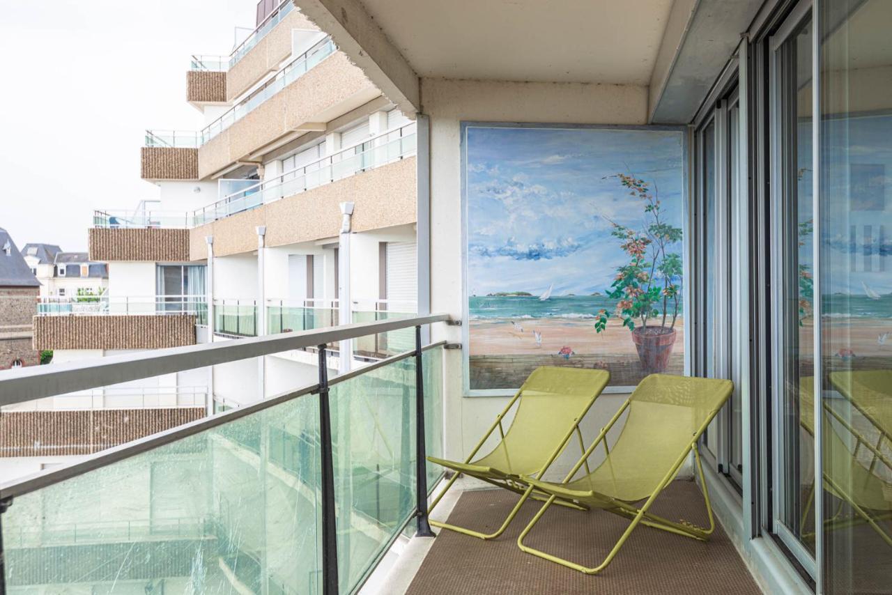 Residence Le Crystal Dinard Plage Esterno foto