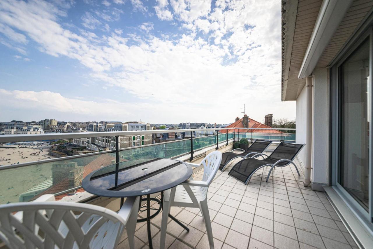 Residence Le Crystal Dinard Plage Esterno foto