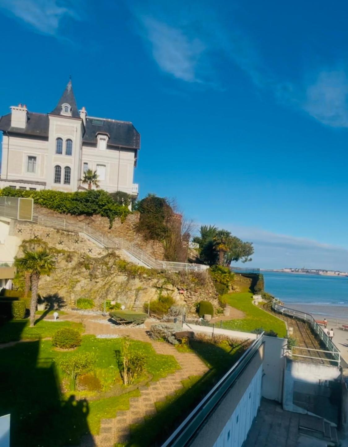 Residence Le Crystal Dinard Plage Esterno foto