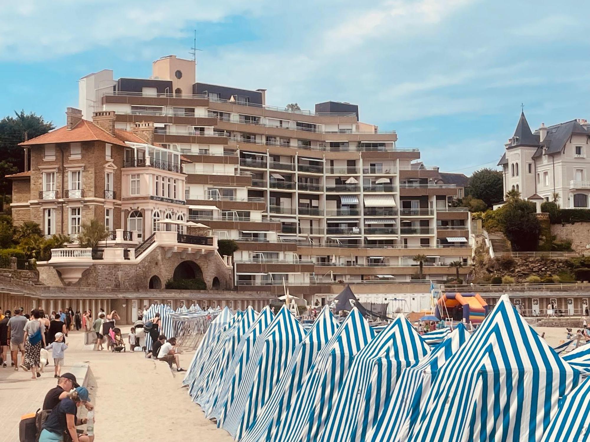 Residence Le Crystal Dinard Plage Esterno foto